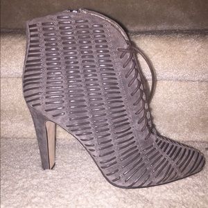 Vince Camuto lace up booties